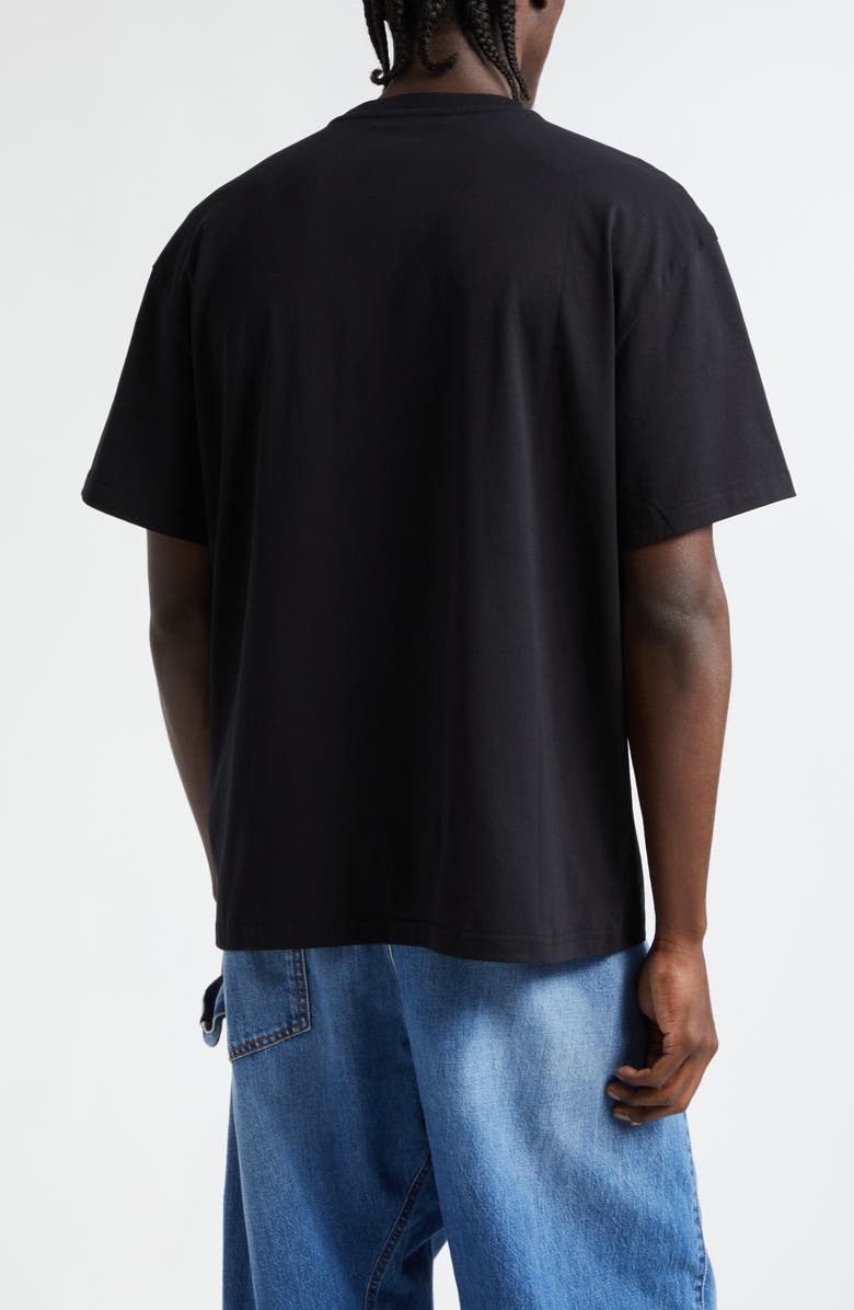 JW Anderson Anchor Logo Patch Cotton T-Shirt, Alternate, color, 