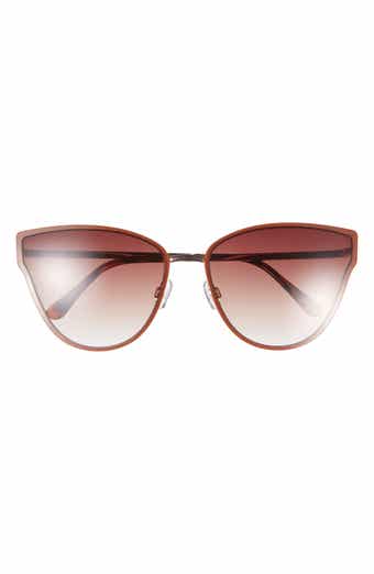 Vince Camuto Metal Cat Eye Sunglasses