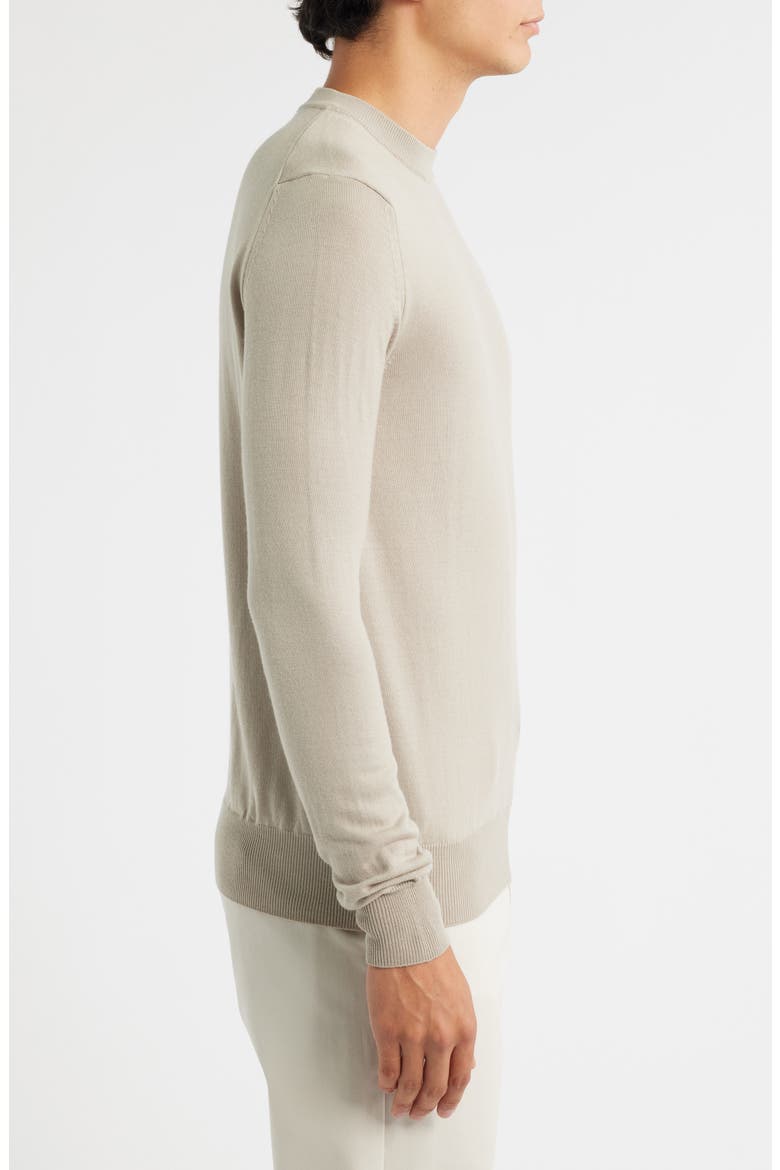 Cashwool® Crewneck Sweater, Alternate, color, GREIGE
