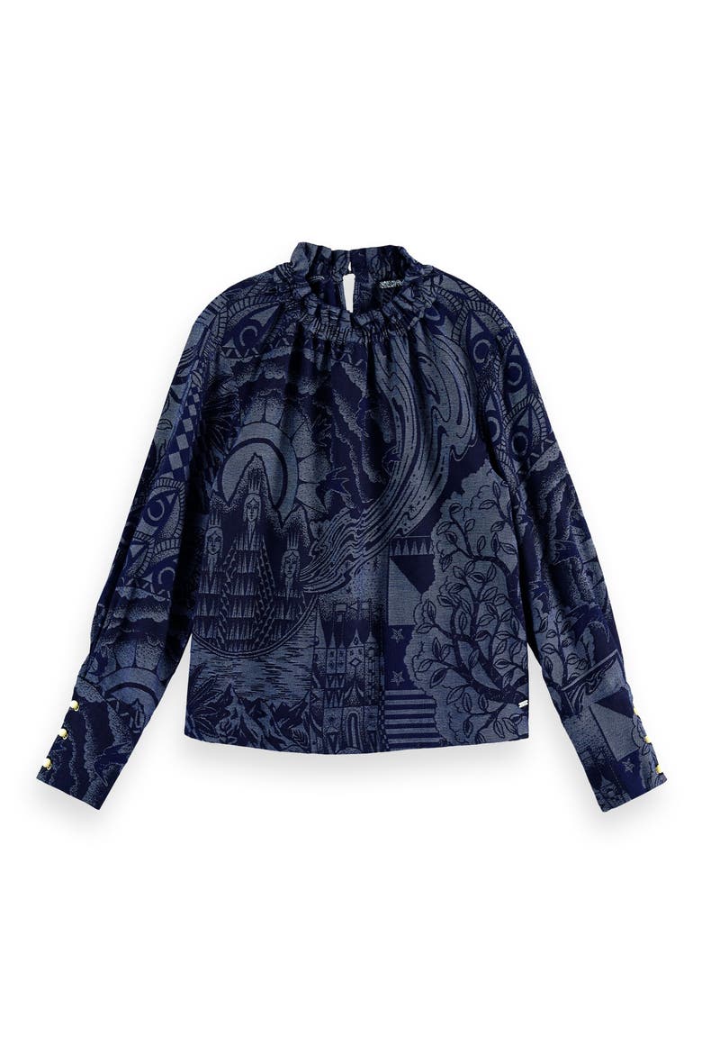 Jacquard Top, Alternate, color, COMBO A