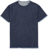 Fortela Fringed Oversize T-Shirt Dress