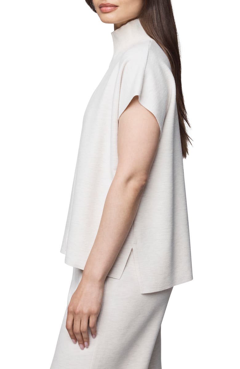 Splendid Winslow Mock Neck Pullover, Alternate, color, Pale Oak Heather