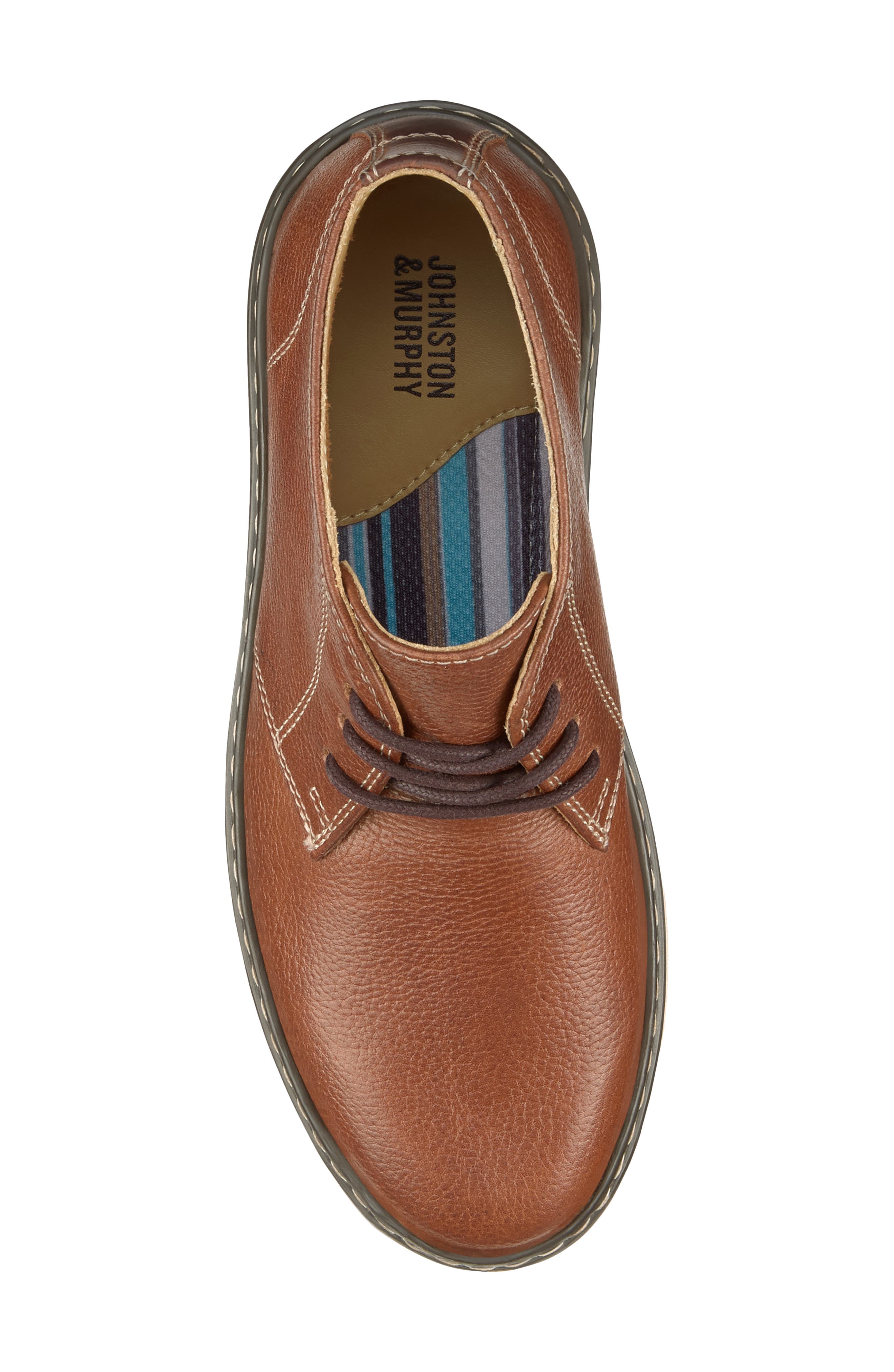 Johnston & Murphy Kids' McGuffey Chukka Boot, Alternate, color, Tan Full Grain