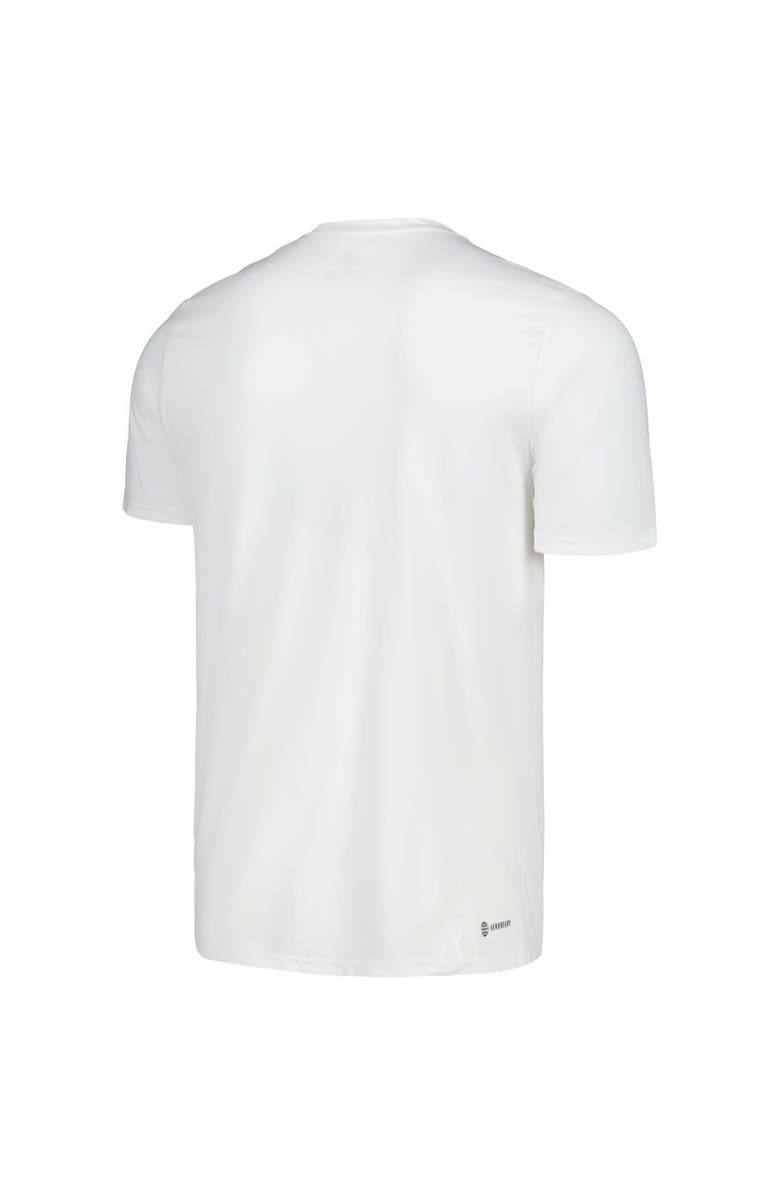 adidas Men's adidas White San Jose Earthquakes 2024 Jersey Hook AEROREADY T-Shirt, Alternate, color,