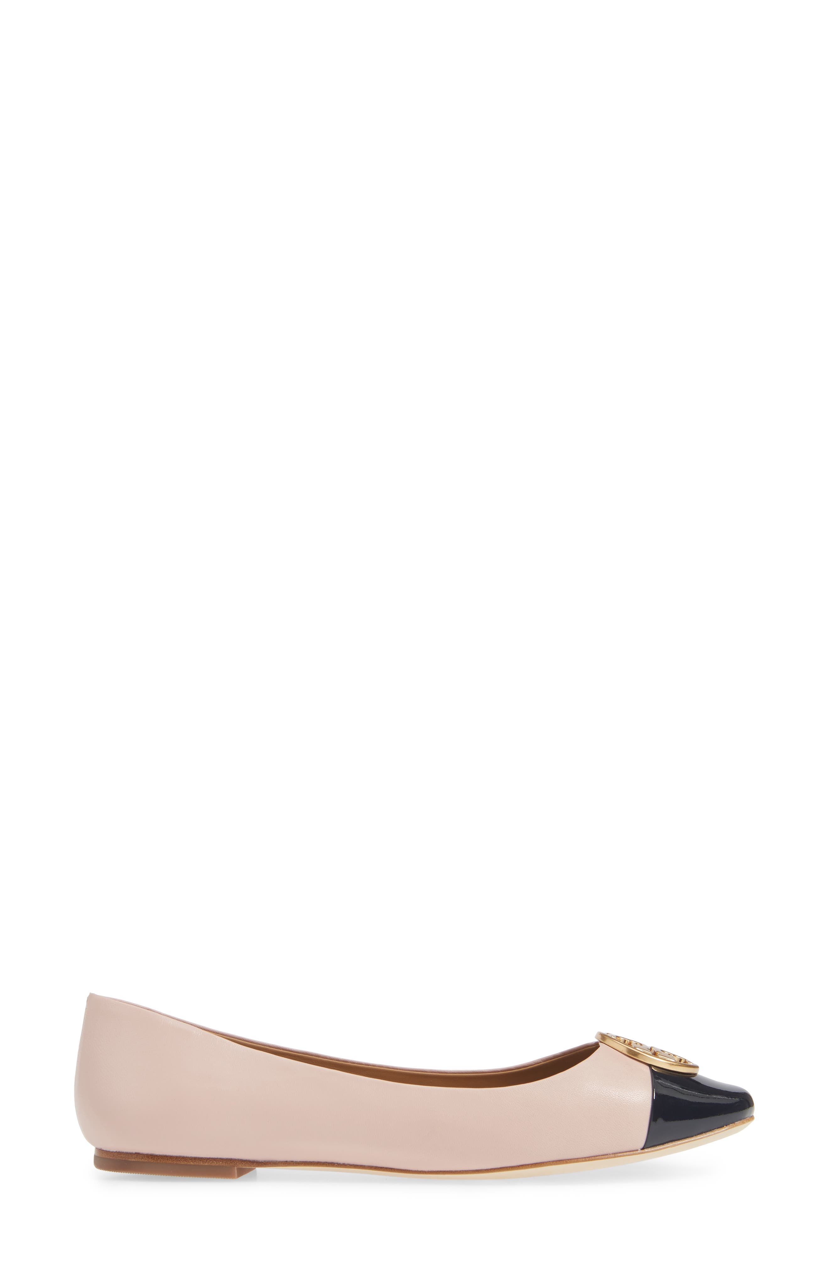 Tory Burch Chelsea Cap Toe Ballet Flat, Alternate, color, 