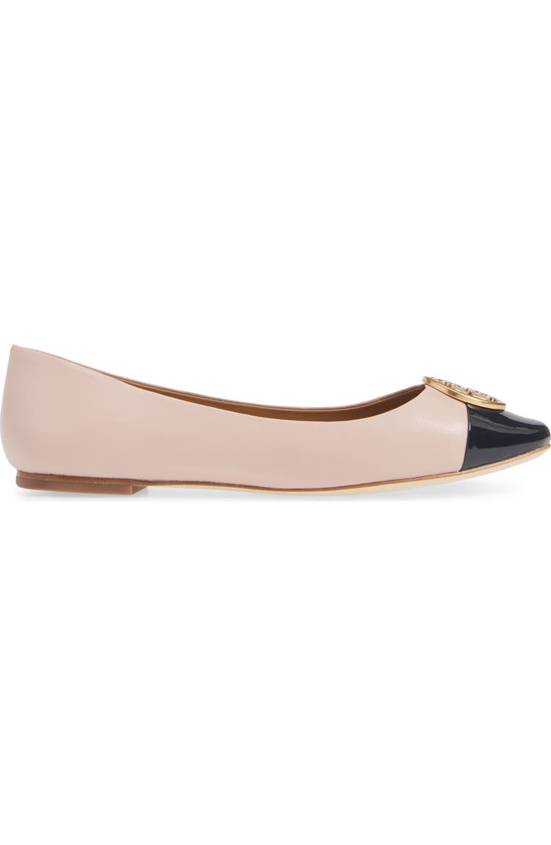 Tory Burch Chelsea Cap Toe Ballet Flat, Alternate, color,