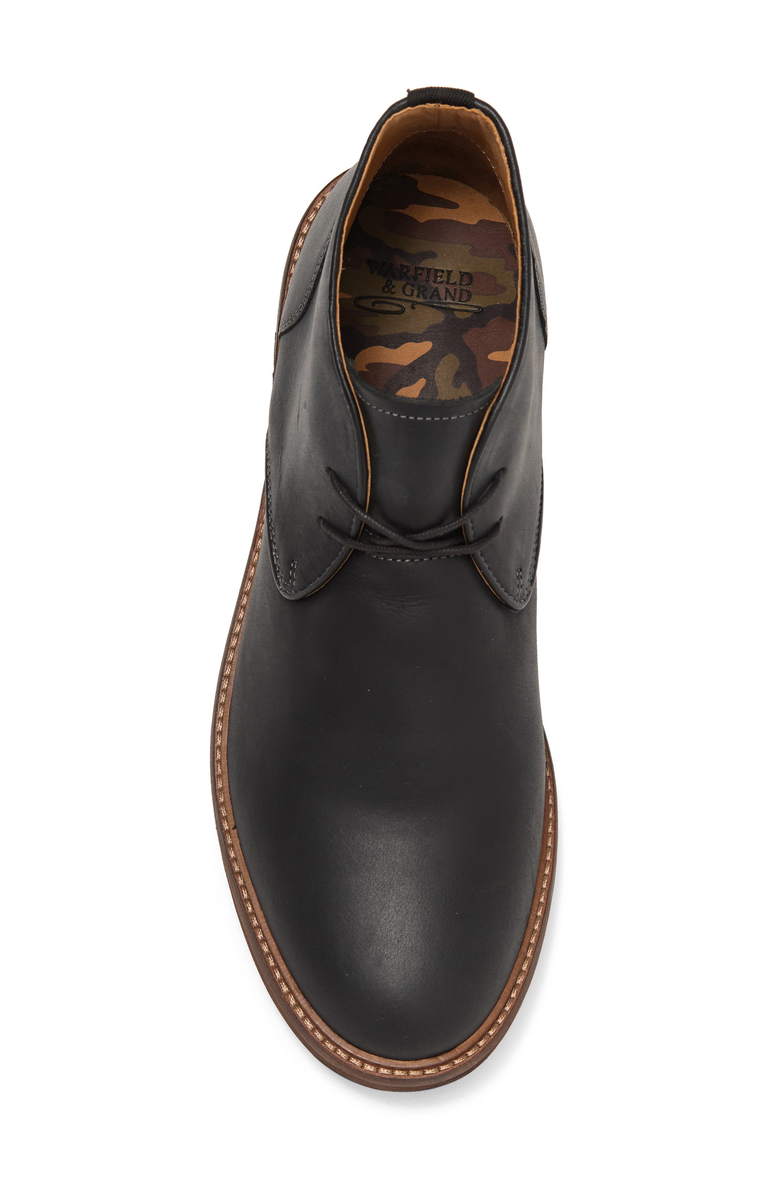 Warfield & Grand Anchor Leather Chukka Boot, Alternate, color, 