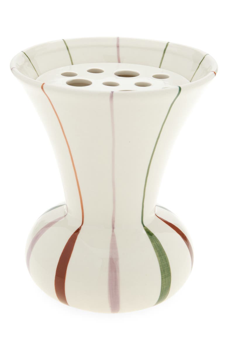 Kahler Signature Vase, Main, color, Off White Multi