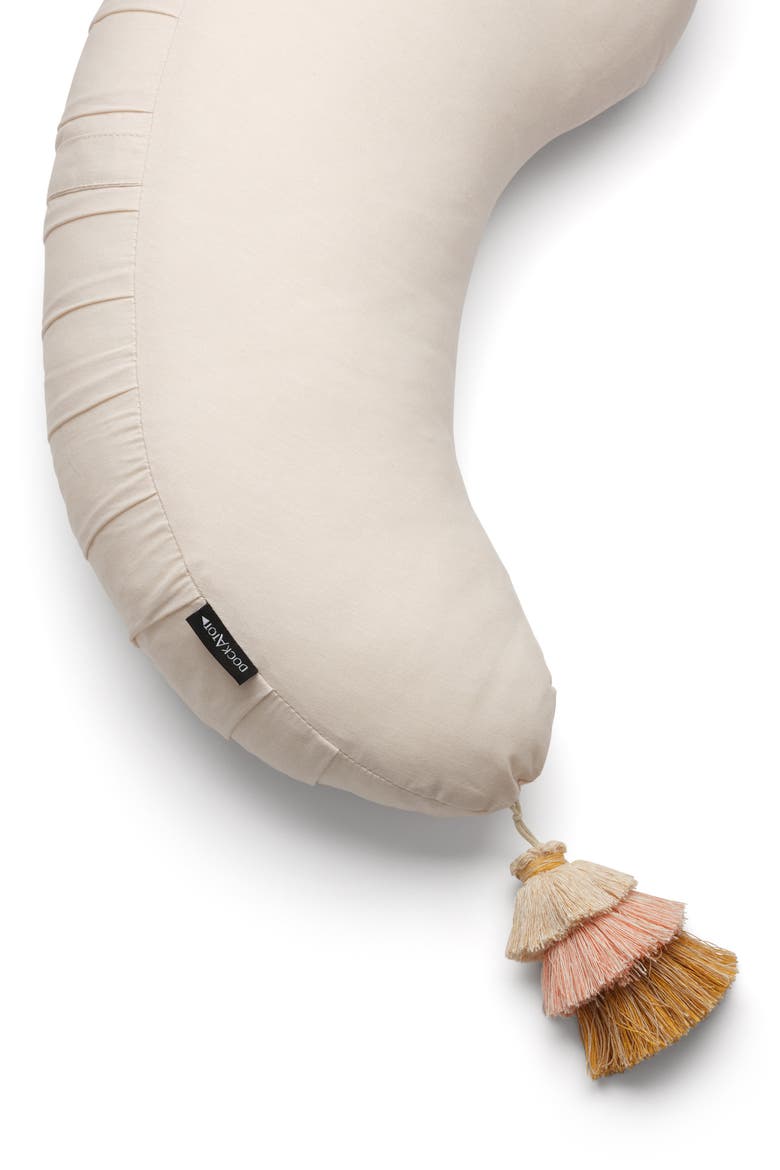 La Maman Wedge Nursing Pillow, Alternate, color, SAND CHAMBRAY