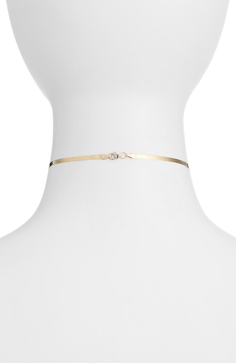 LANA Jewelry Liquid Gold Chain Choker, Alternate, color, 