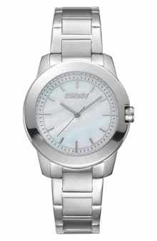 Three Hand Quartz Bracelet Watch, 32mm