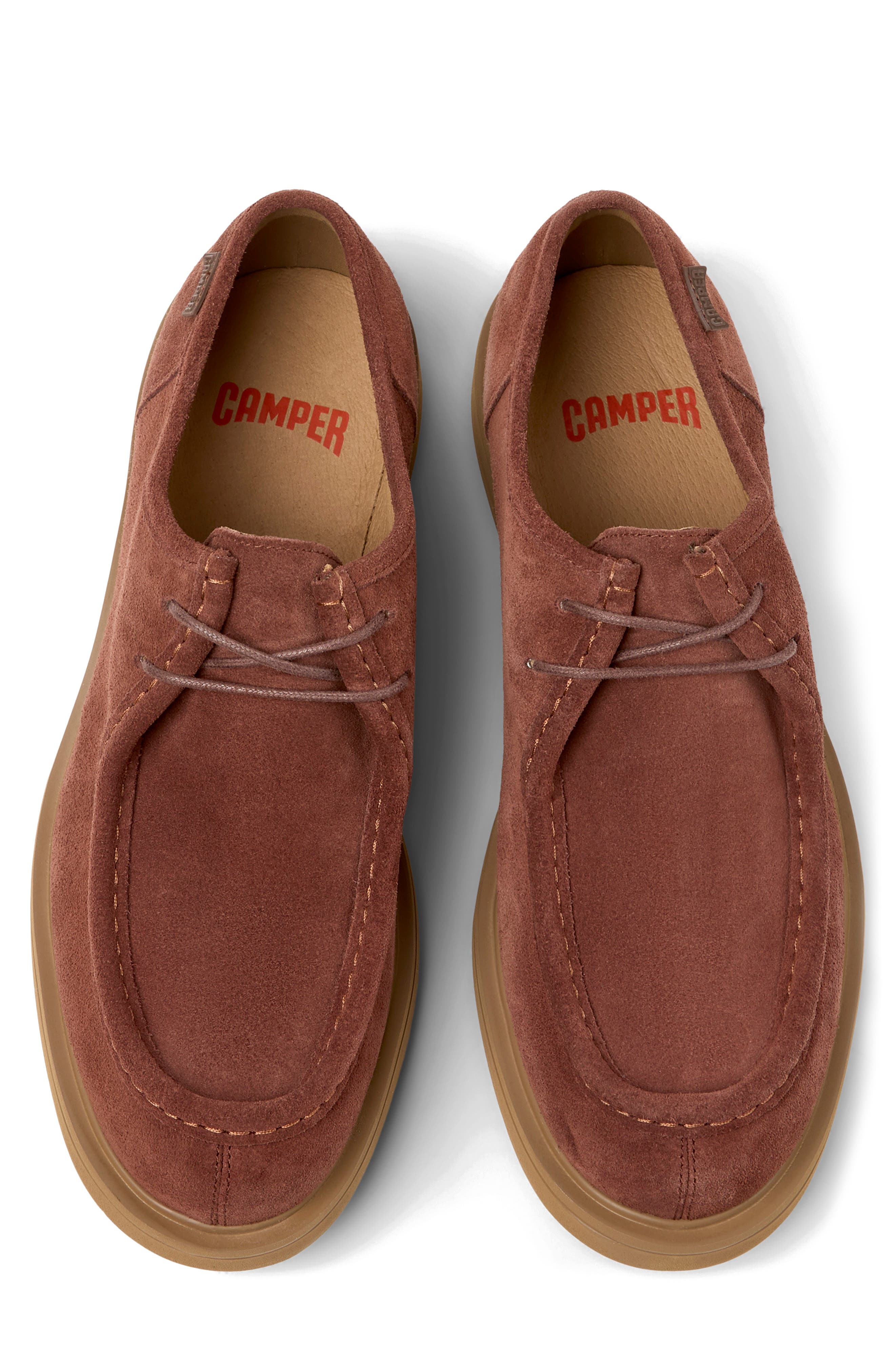 Camper Norman Chukka Shoe, Alternate, color, Medium Brown