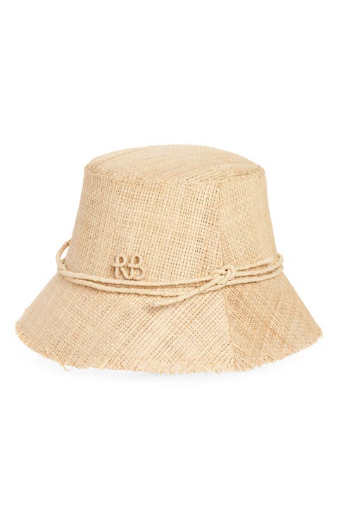 Straw Bucket Hat