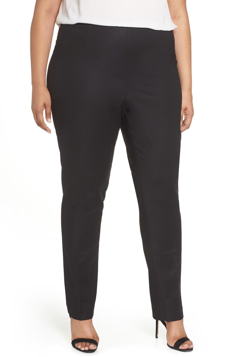 NIC+ZOE 'Perfect' Side Zip Pants, Main, color, 