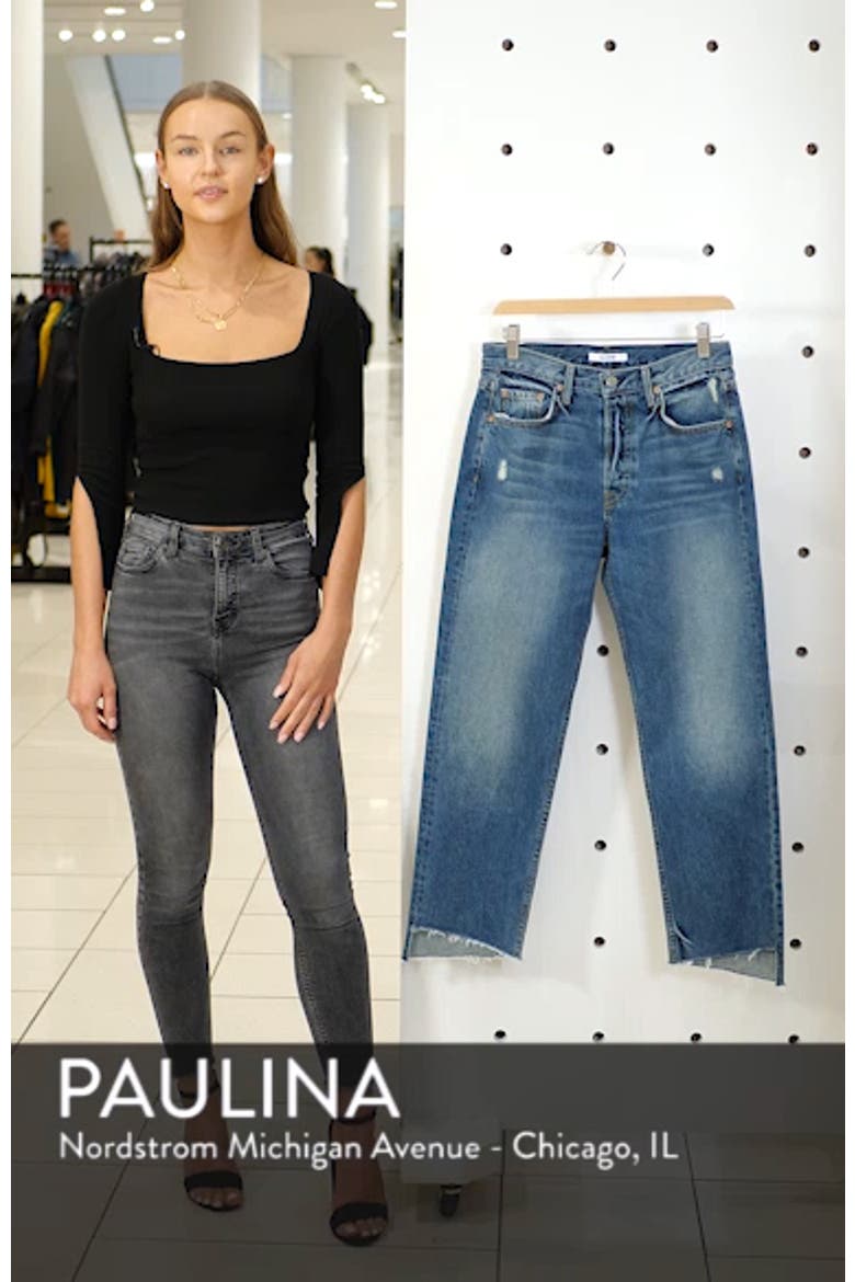 Helena Rigid High Waist Straight Jeans video
