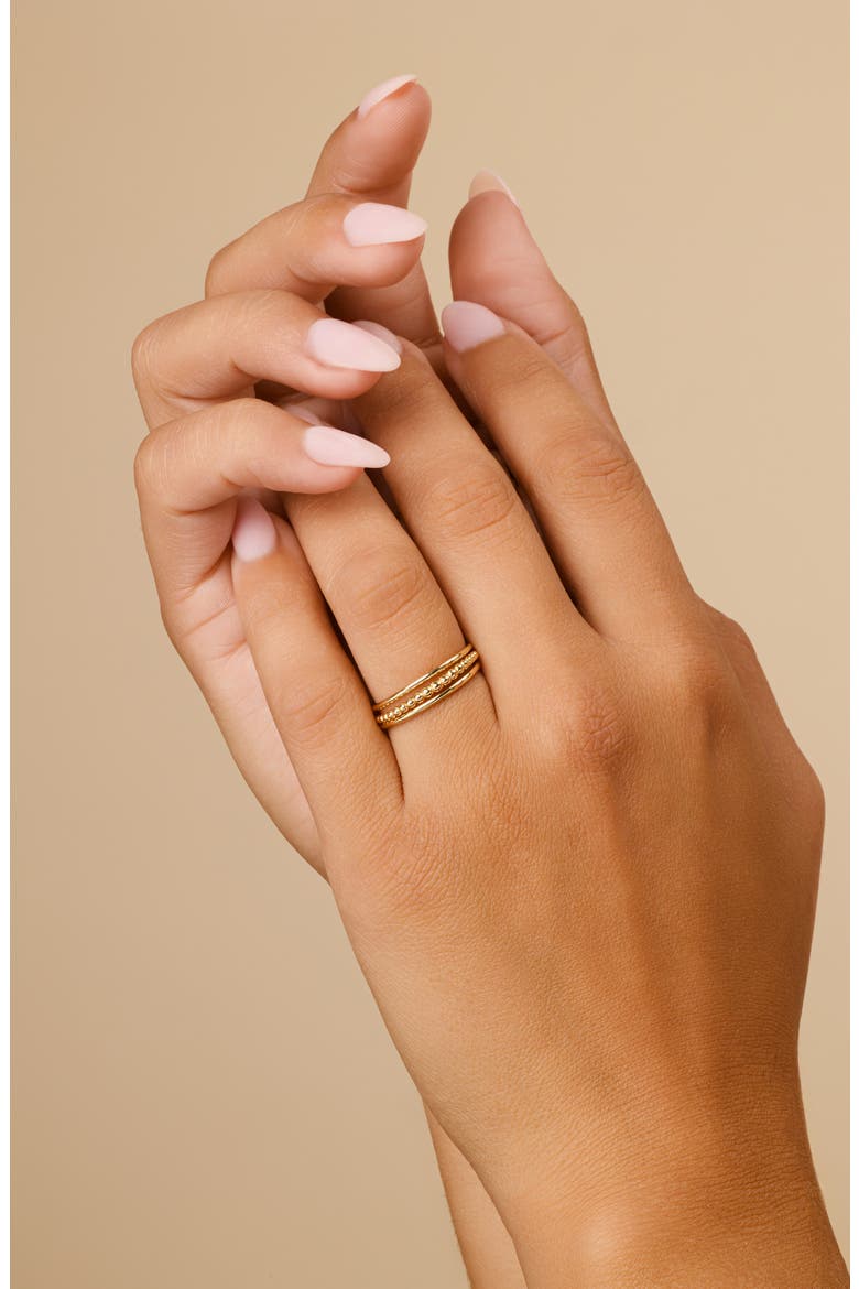Adele Stacking Ring, Alternate, color, GOLD