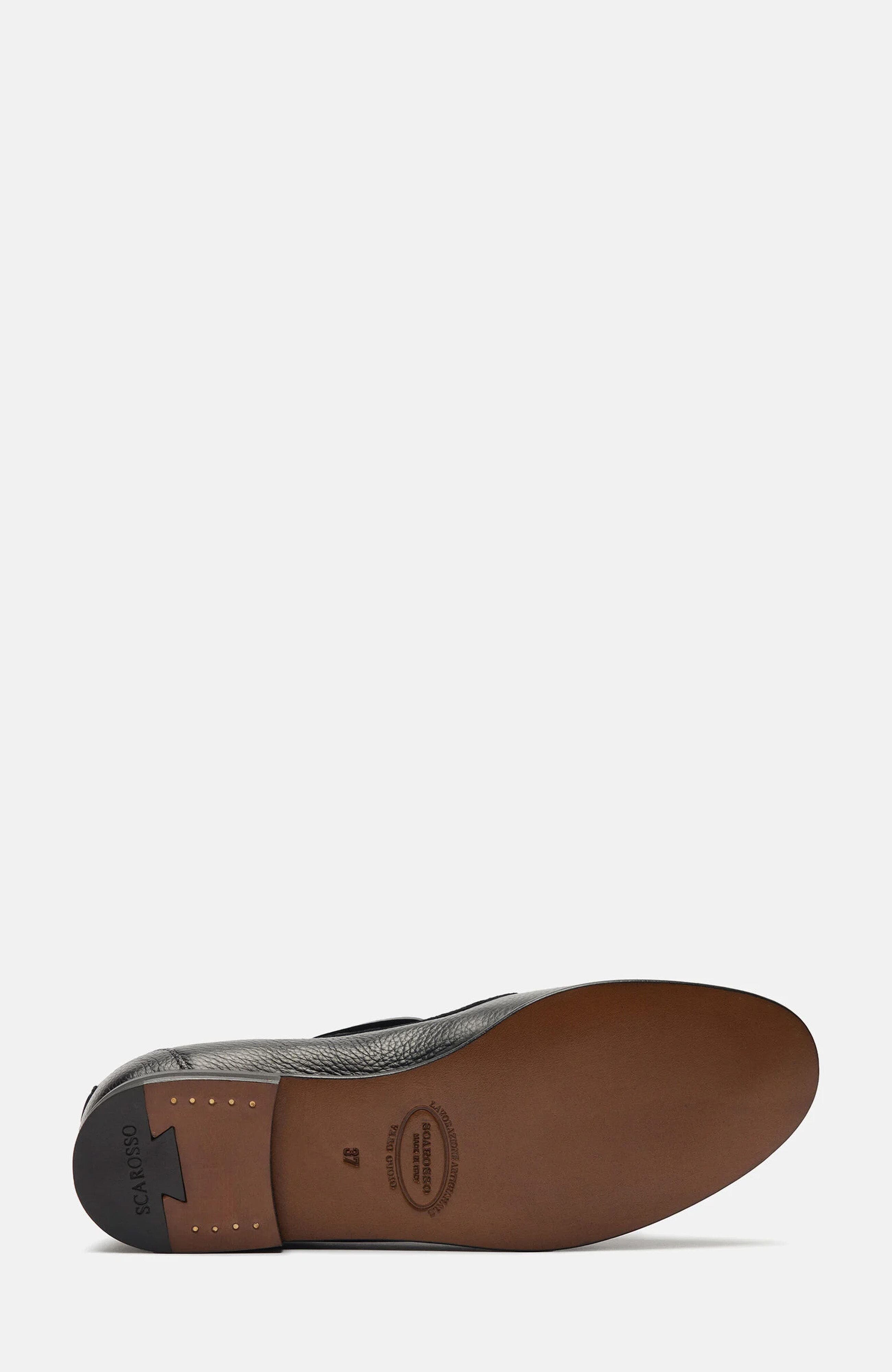 Ginevra Loafers, Alternate, color, Black - Calf