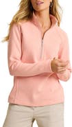 Tommy Bahama New Aruba Stretch Cotton Half Zip Pullover