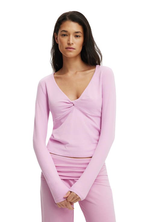 Women's Dreamy Soft Twist Detail Top