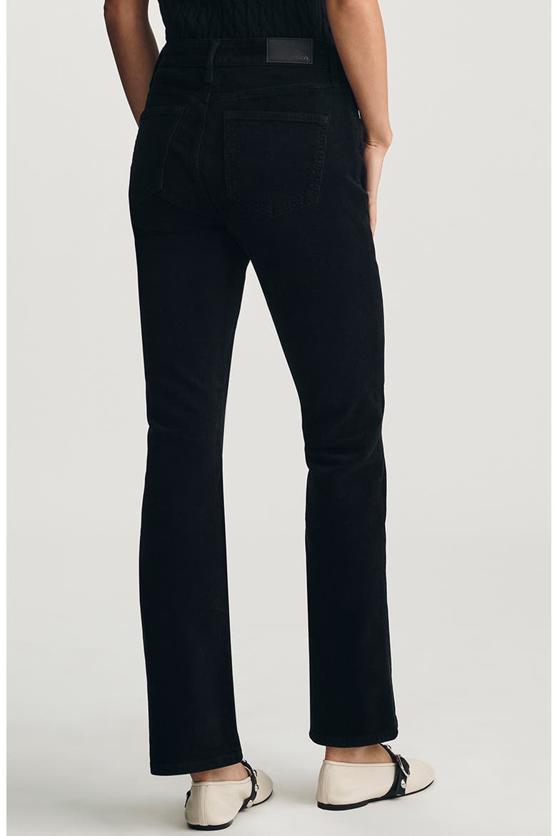 Molly Mid Rise Corduroy Bootcut Jeans, Alternate, color, BLACK CORD
