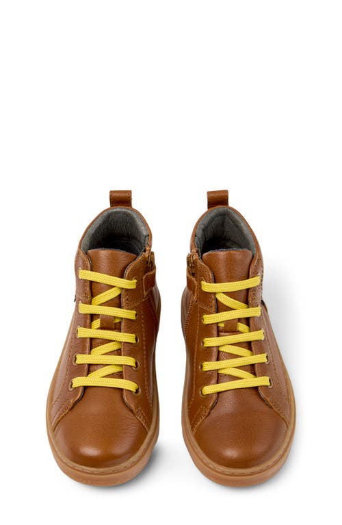 Camper Kids' Kiddo Lace-up Boot In Brown