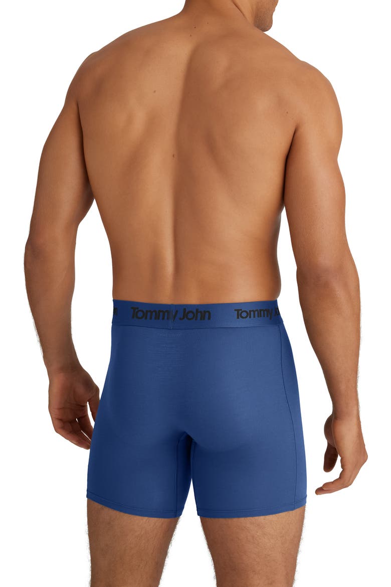 Second Skin 6-Inch Boxer Briefs, Alternate, color, BLUE QUARTZ