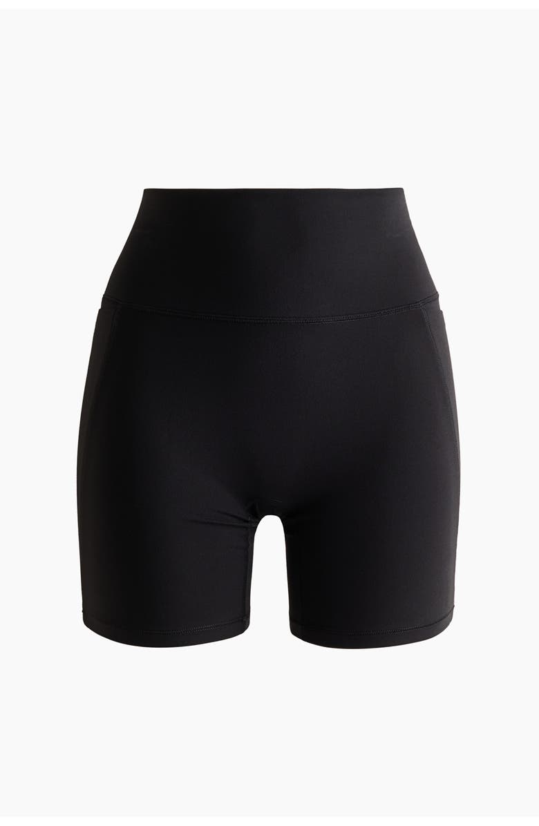 H&M Softmove pocket bike shorts, Alternate, color, Black