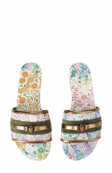 Kurt Geiger London Floral Couture Southbank Slide Sandal