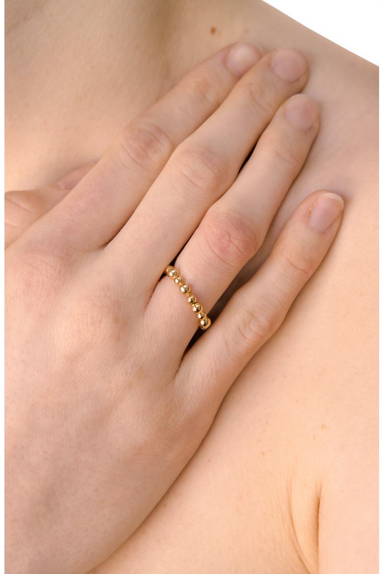 Dew Drop Band Ring, Alternate, color, GOLD