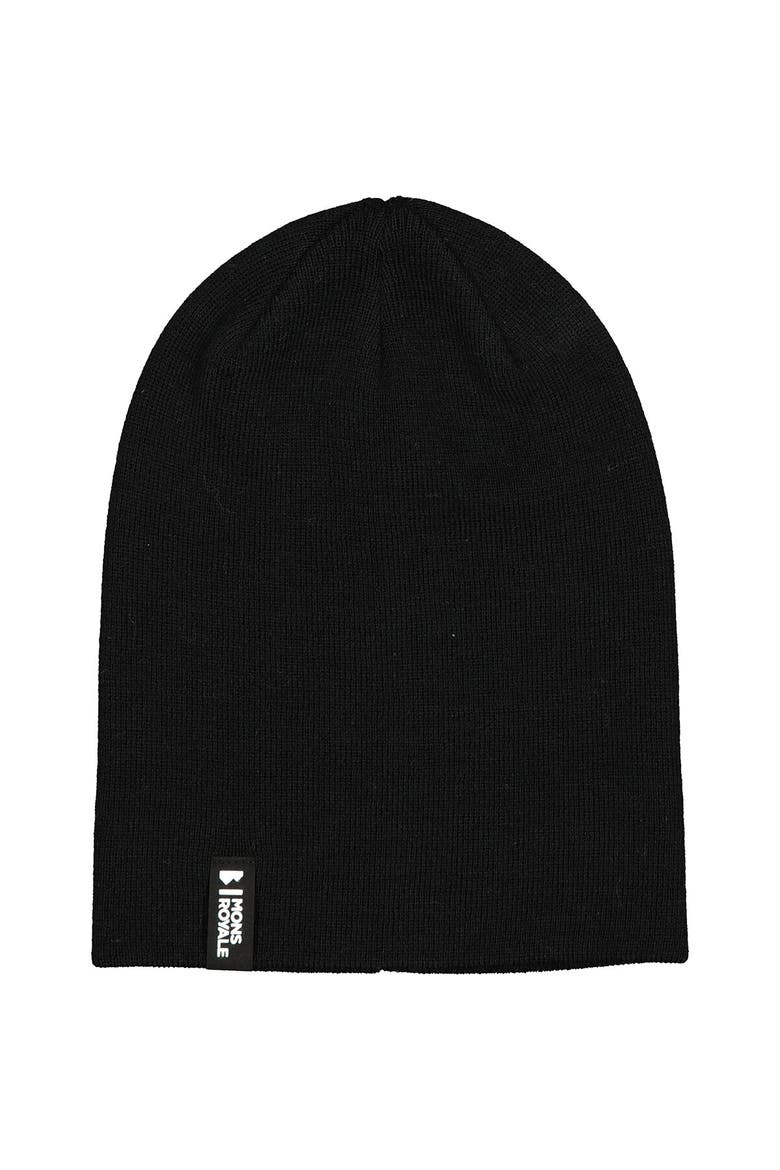 Mccloud Merino Beanie, Alternate, color, Black