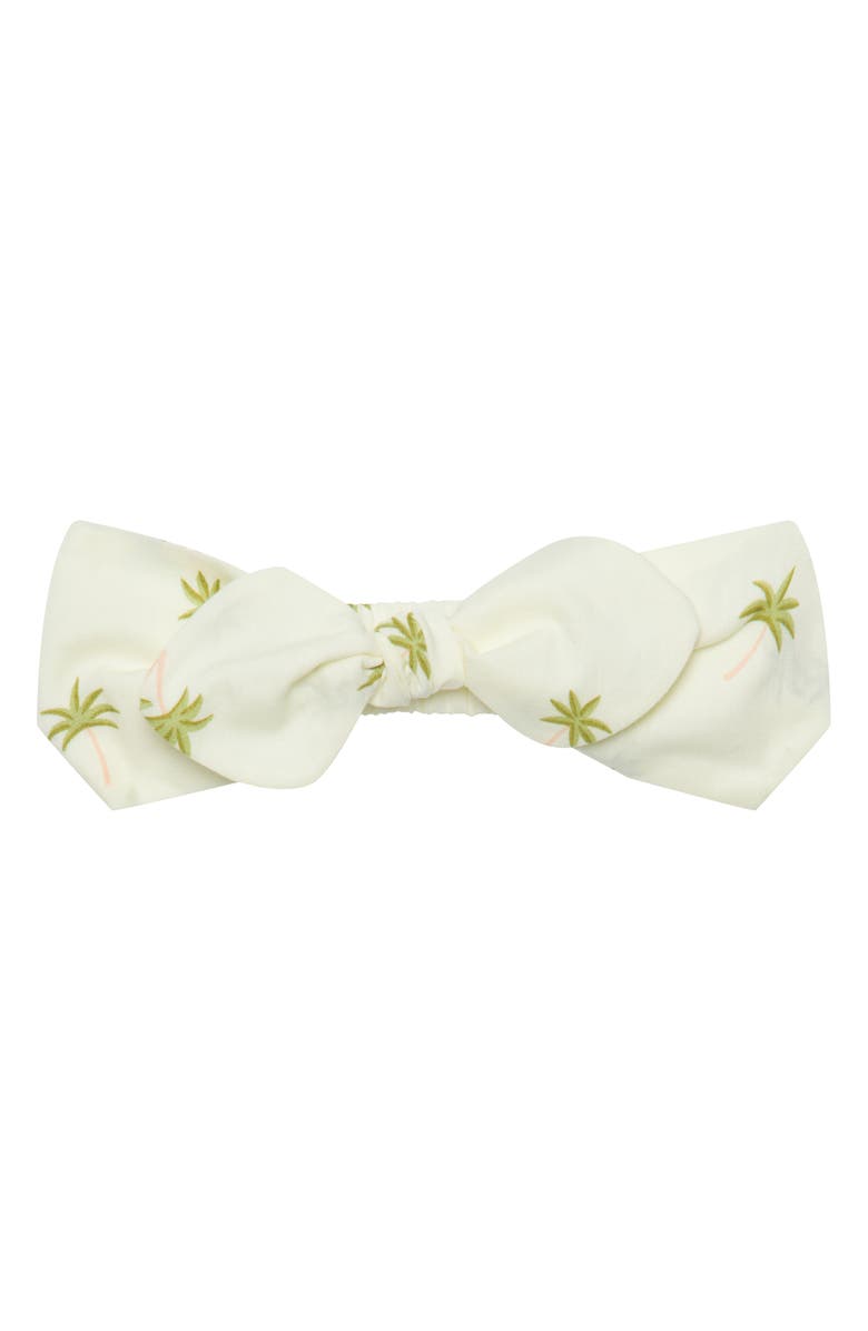 PL Baby by Petit Lem Flower Tunic, Shorts & Headband Set, Alternate, color,