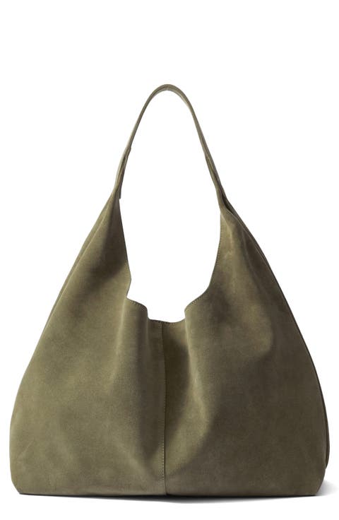Large Suede Tote