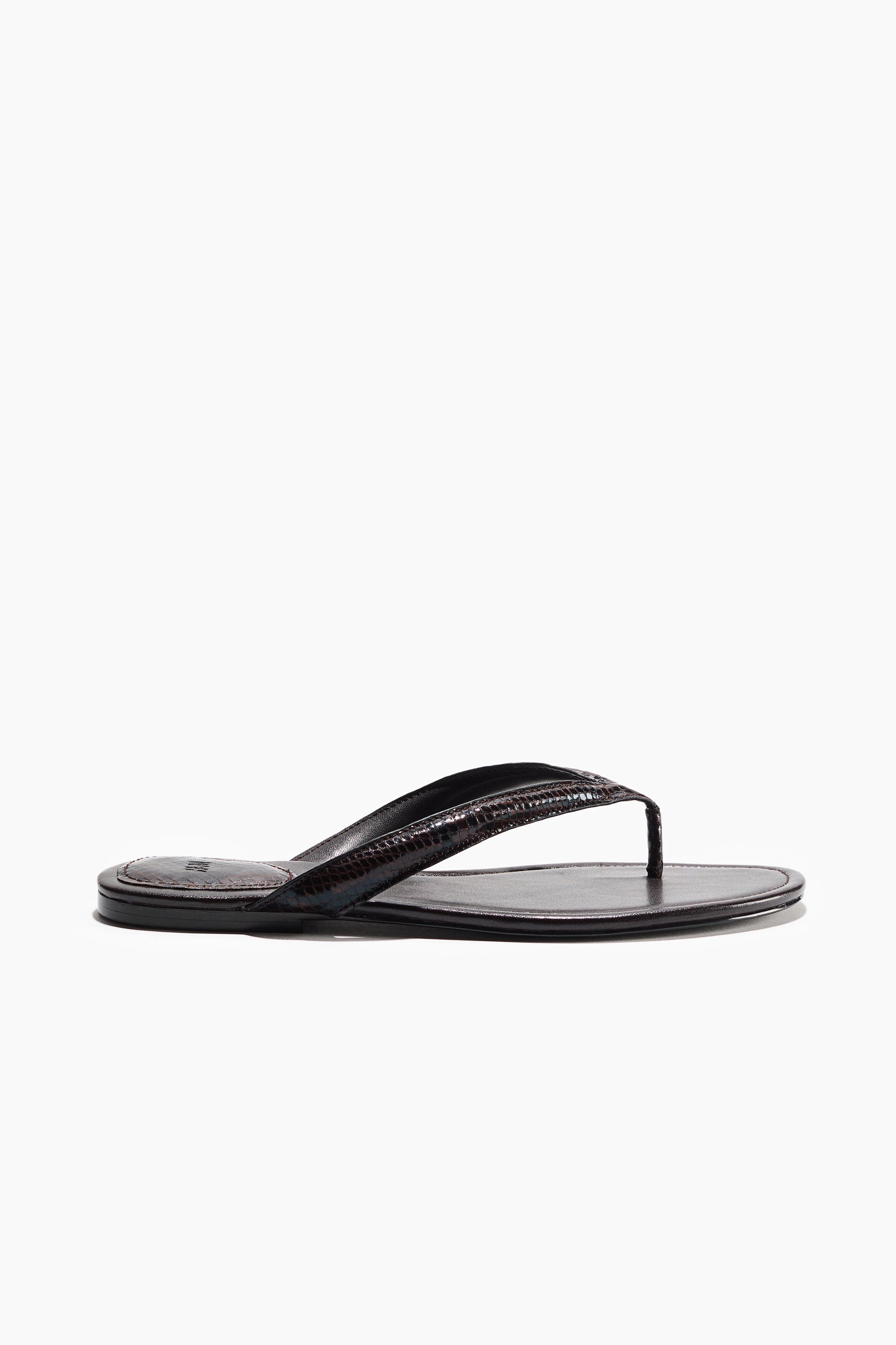 H&M Flip-flops, Alternate, color, Gold-Colored