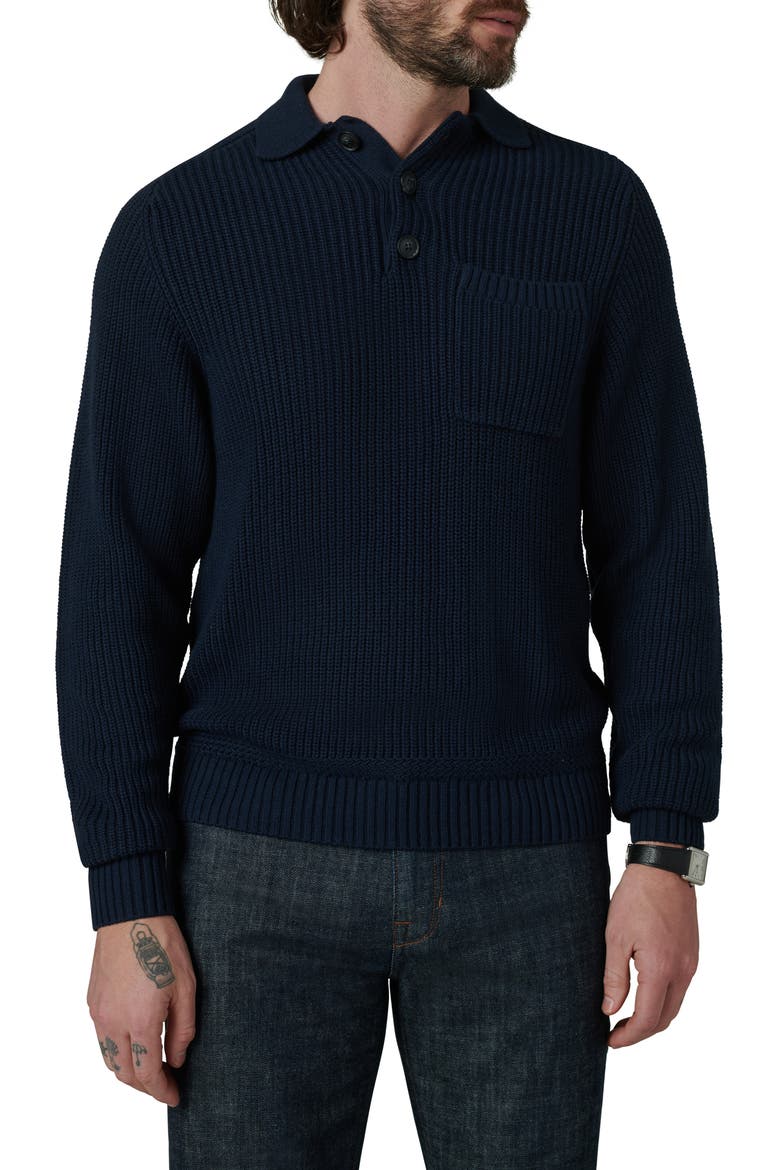 Ruben Polo Sweater, Main, color, MIDNIGHT NAVY