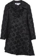 Comme des Garçons Comme des Garçons Floral Jacquard Asymmetric Coat