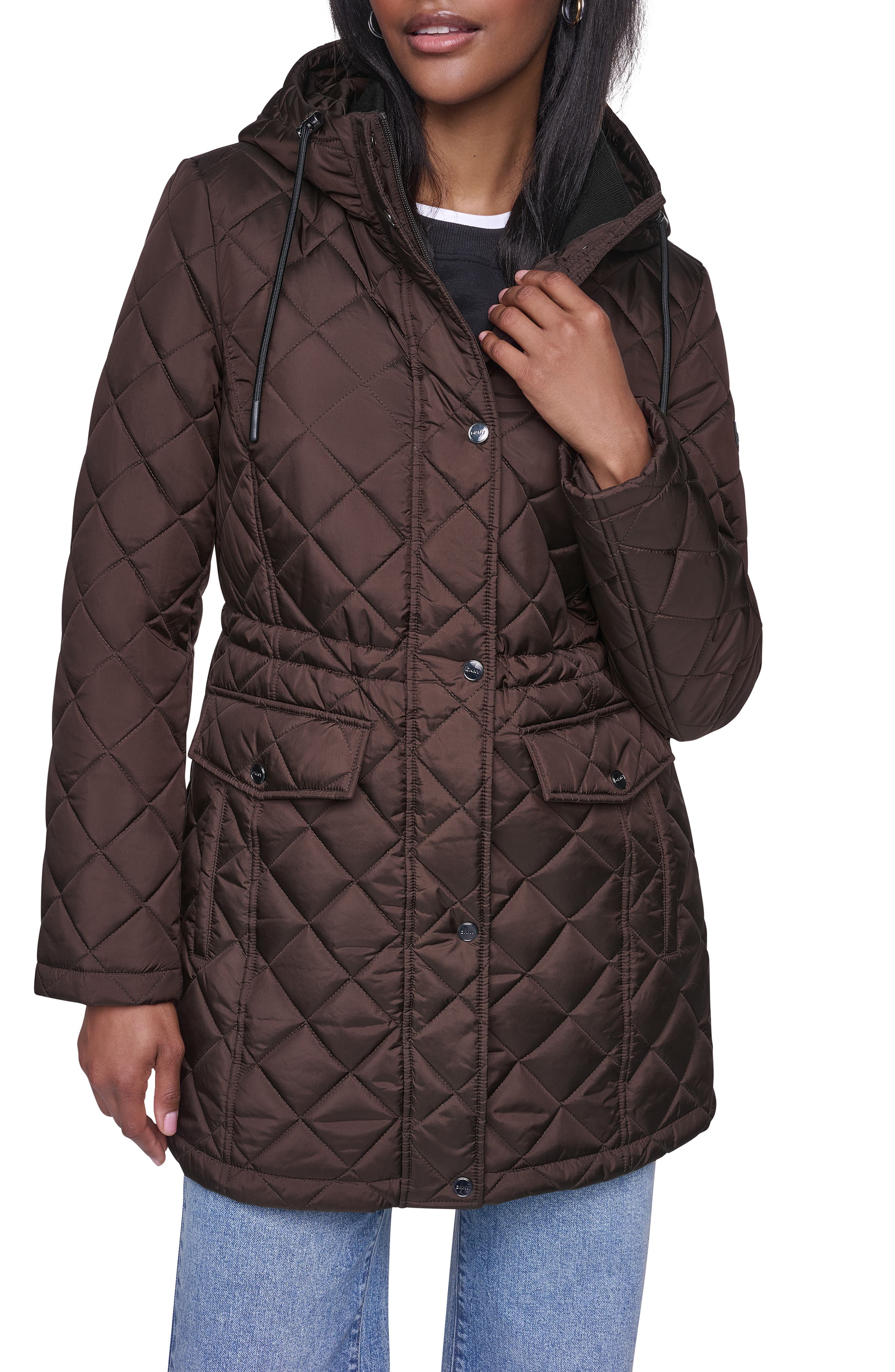 Quilted Hood Jacket