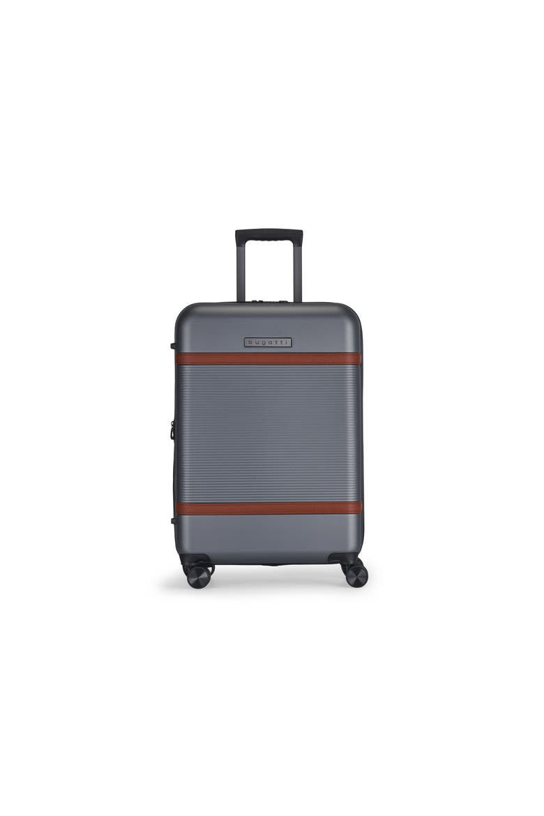 Wellington Hardside Medium Luggage with TSA Lock, Main, color, Pewter