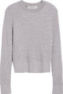 Golden Goose Journey Crystal Embellished Virgin Wool Rib Sweater
