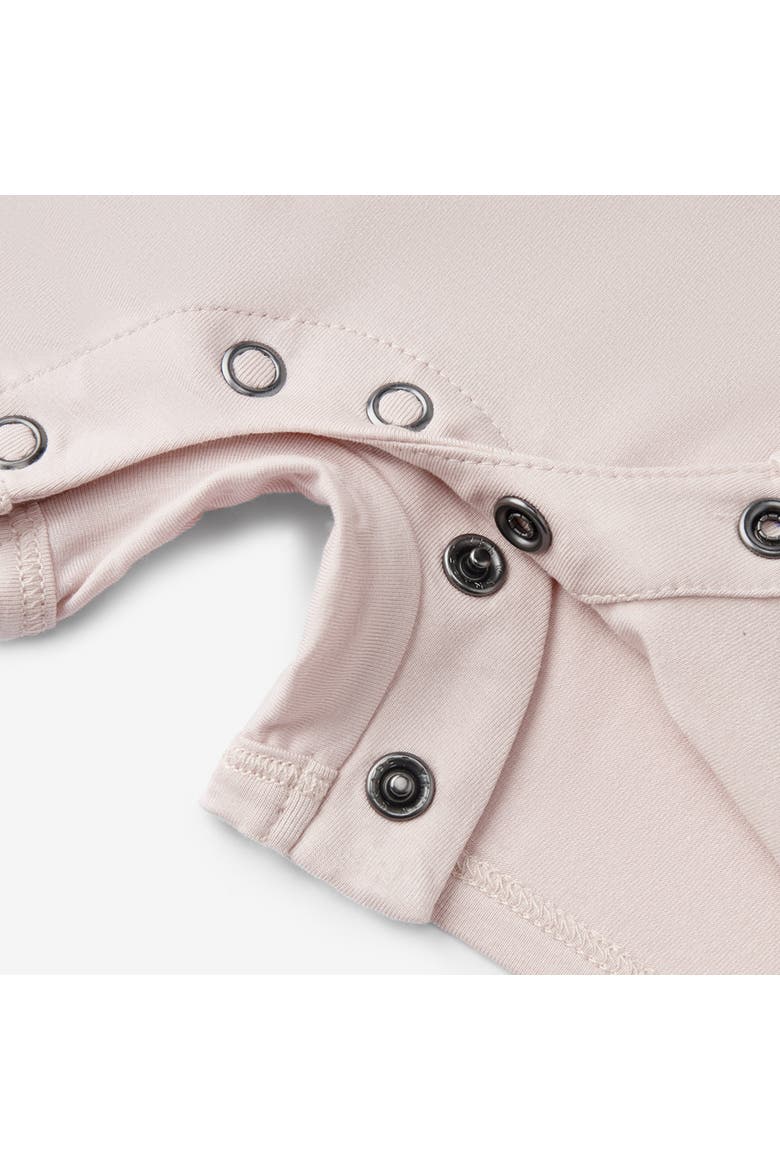 Luxe Solid Shortall, Alternate, color, Sepia Rose