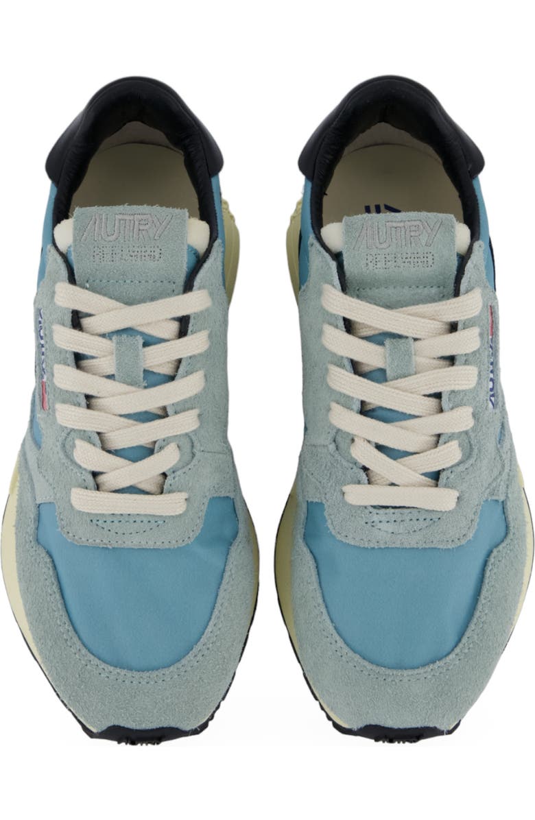 AUTRY Reelwind Colorblock Sneaker, Alternate, color, Hair/ Nylon Jade/ Black