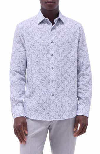 Julian Floral Cotton Button-Up Shirt