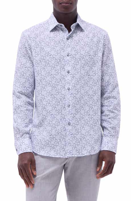 Julian Floral Cotton Button-Up Shirt