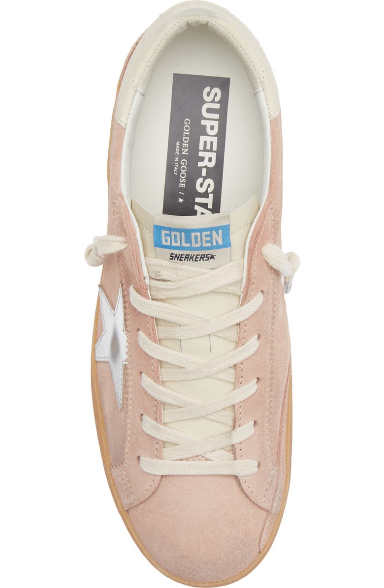 Golden Goose Super-Star Sneaker, Alternate, color, Camelia Pink/ Silver/ Cream