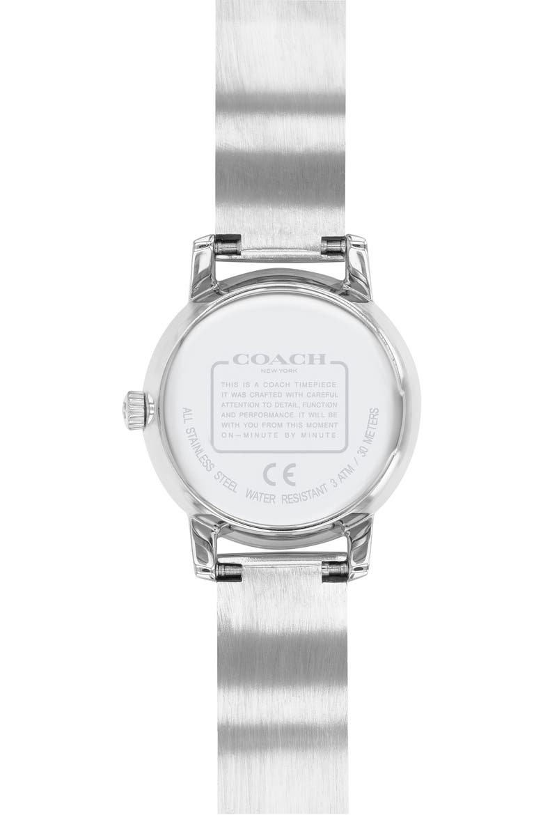 Audrey Pavé Bangle Watch, 22mm, Alternate, color, SILVER/ WHITE MOP/ SILVER