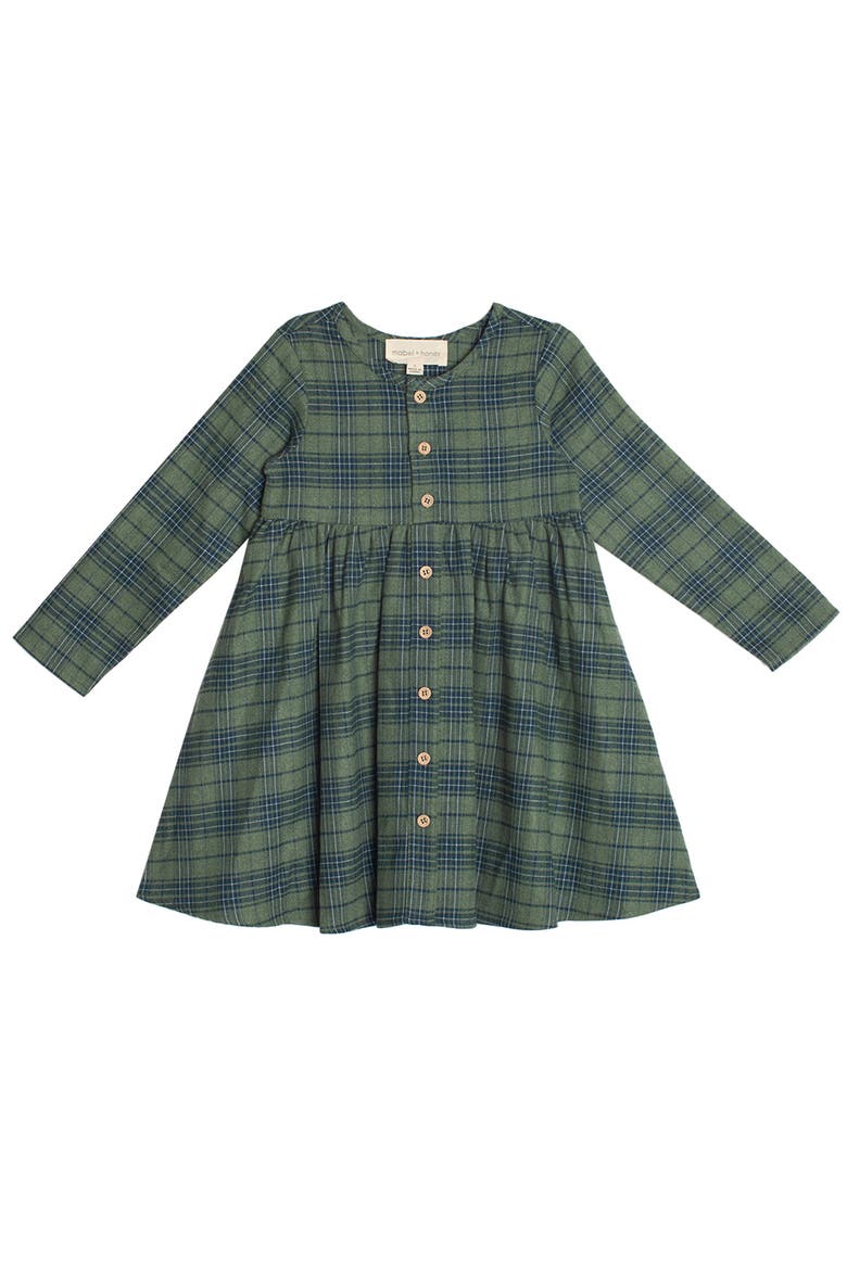 Cozy Creatures Dress, Alternate, color, Green