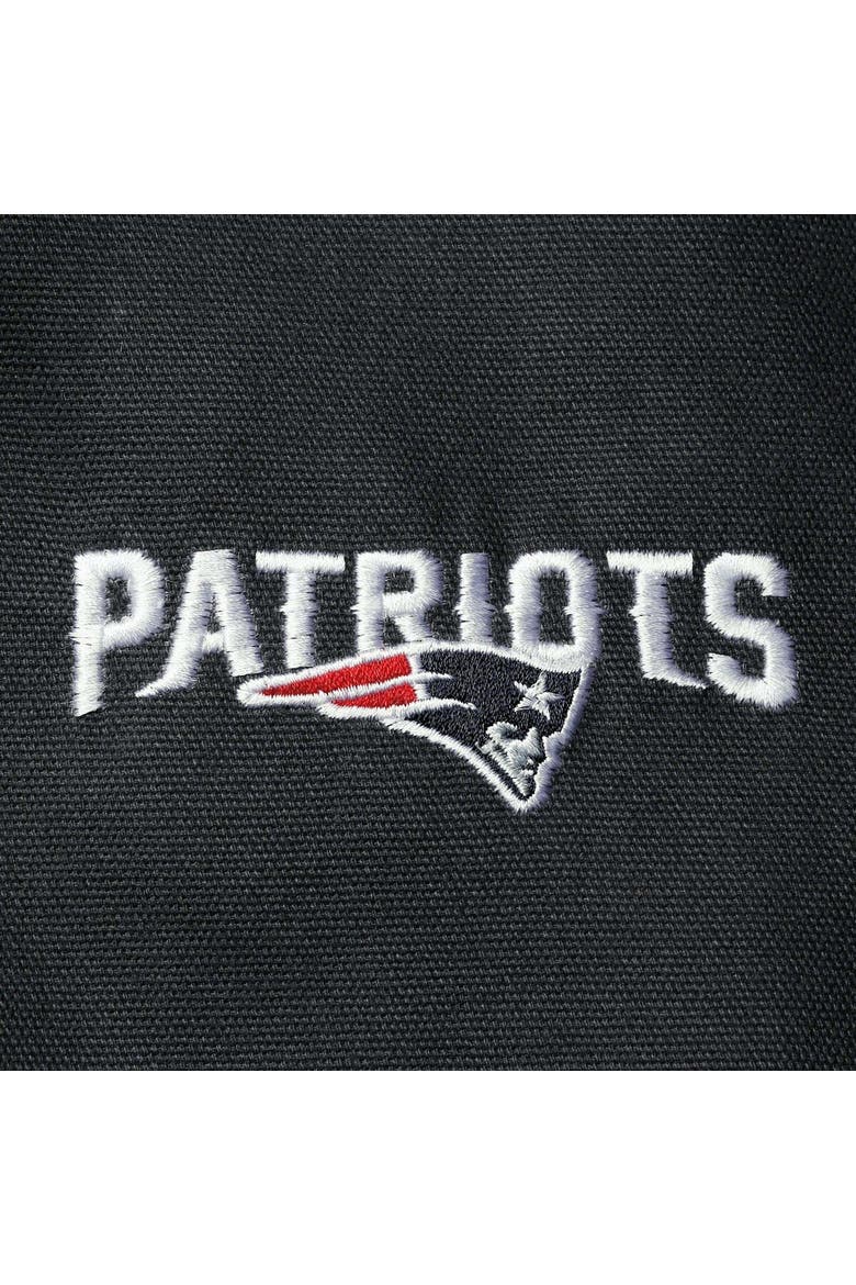 Men's Dunbrooke Navy New England Patriots Dakota Cotton Canvas Hooded Jacket, Alternate, color, Navy