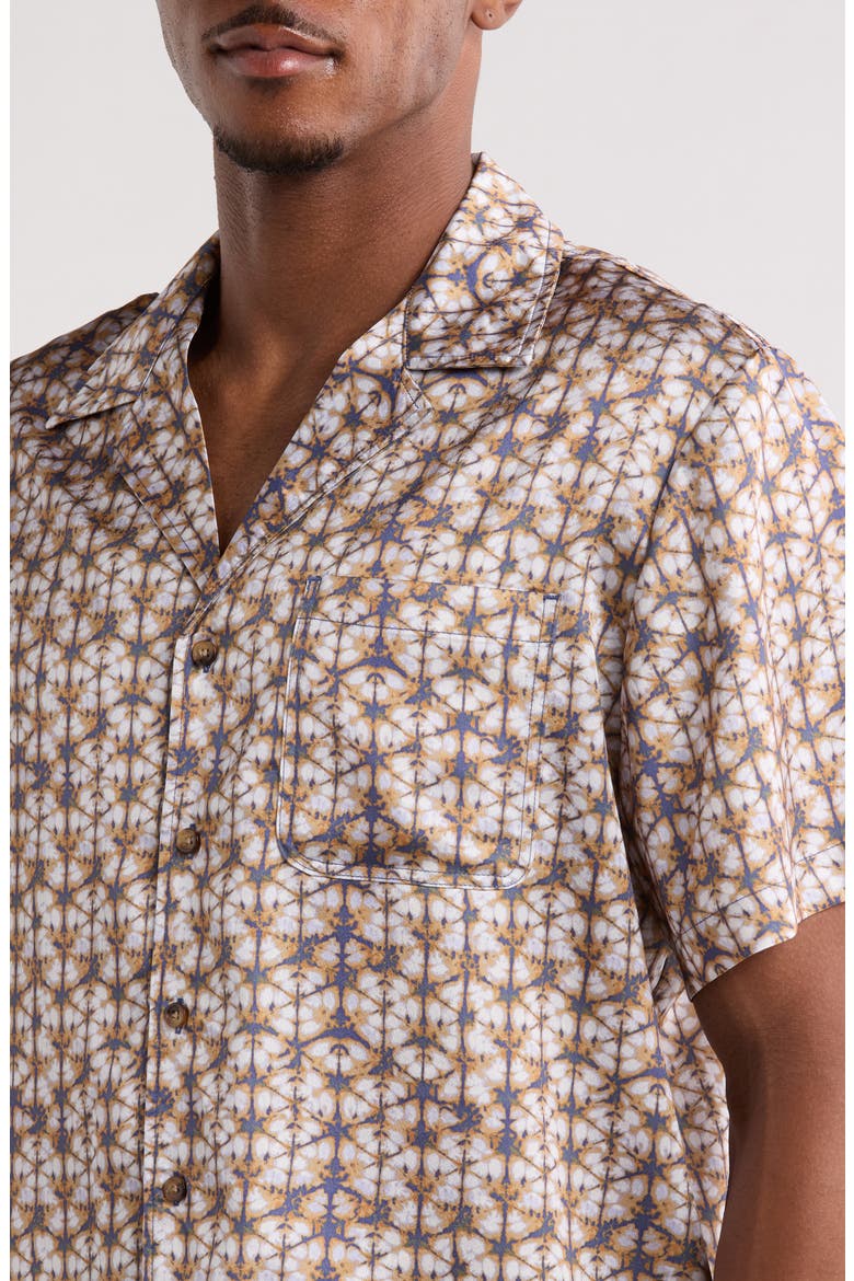 Fiz Camp Shirt, Alternate, color, BLUE