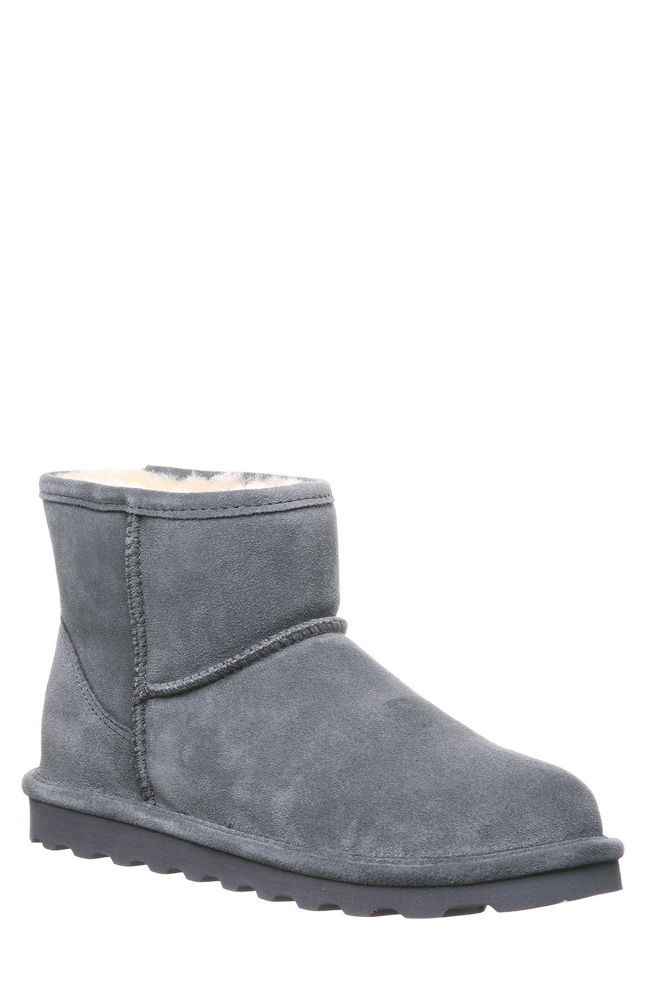 BEARPAW Alyssa Genuine Shearling Lined Boot - Wide Width, Main, color, 