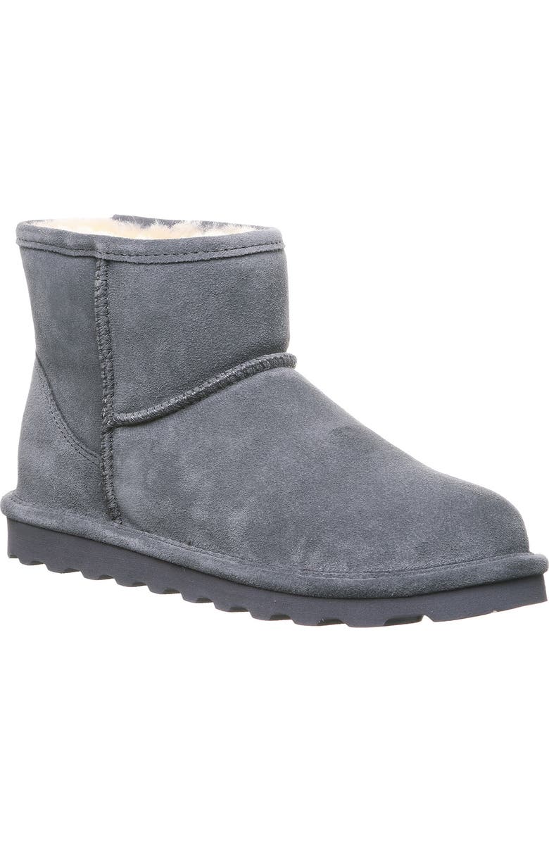BEARPAW Alyssa Genuine Shearling Lined Boot - Wide Width, Main, color,