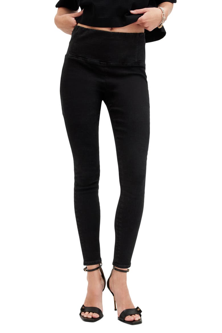 Cora Sizeme Ultraskinny Jean, Main, color, BLACK